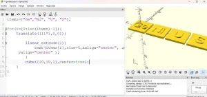 Algoritmické 3D modelování – OpenSCAD (a ChatGPT)